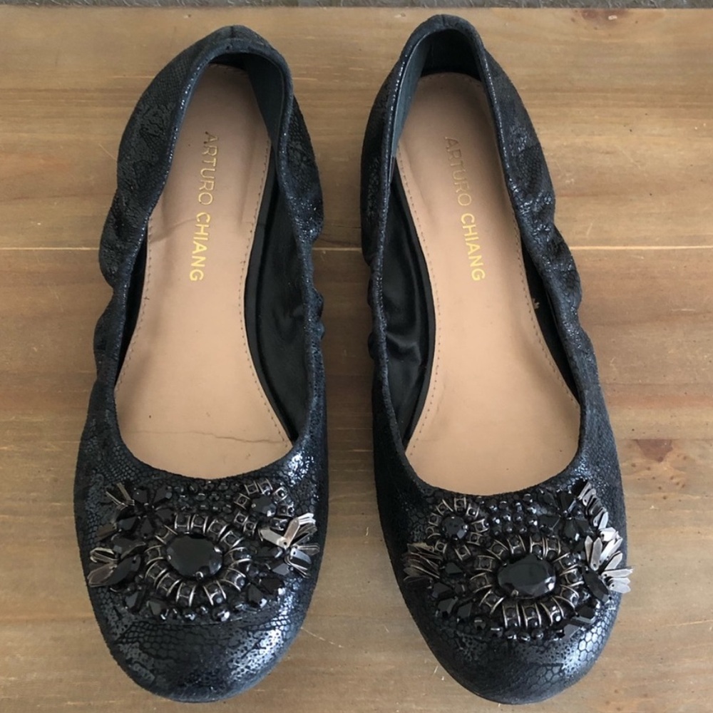 Arturo Chiang beaded flats
